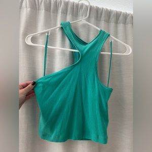 Asymmetrical Urban Outfitters Aqua Tank